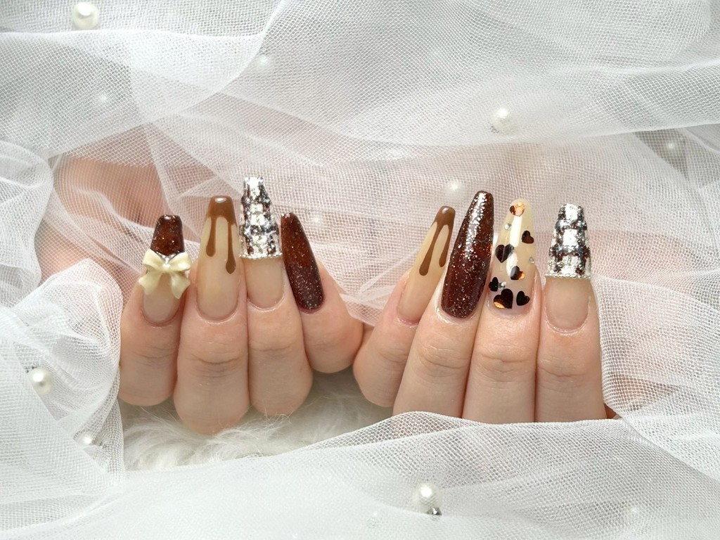 チョコレートネイル